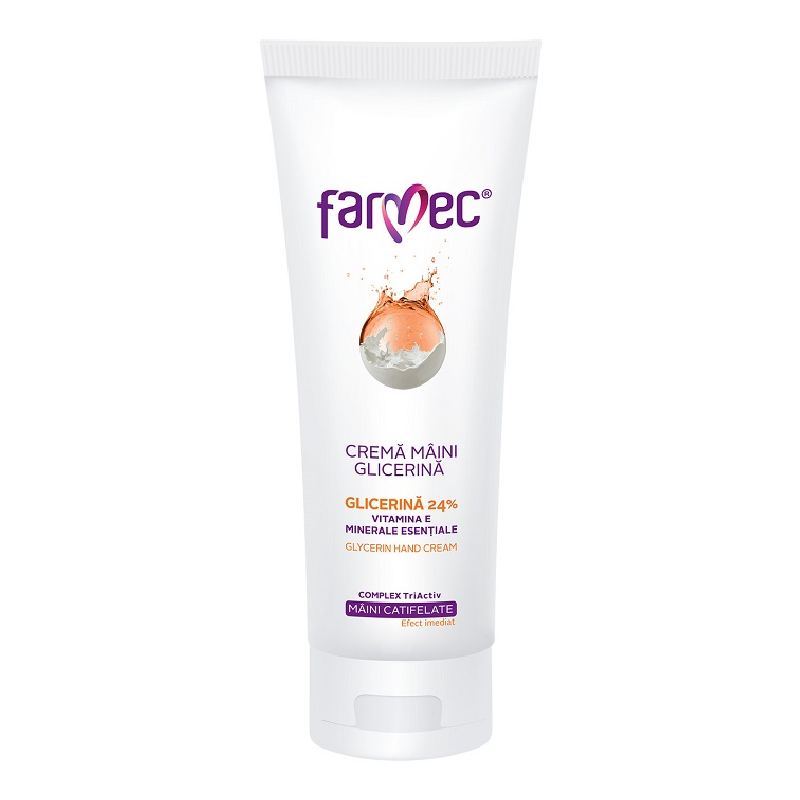 Crema maini cu glicerina, 150 ml, Farmec