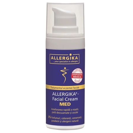 Crema Med pentru tratamentul eczemei faciale, 50ml, Allergika