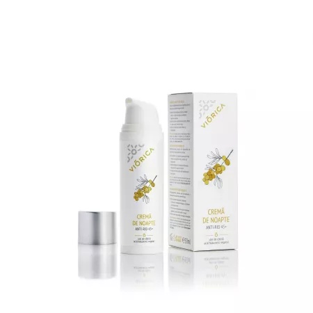 Crema noapte anti-rid 45+ ulei de catina, 50ml, Viorica