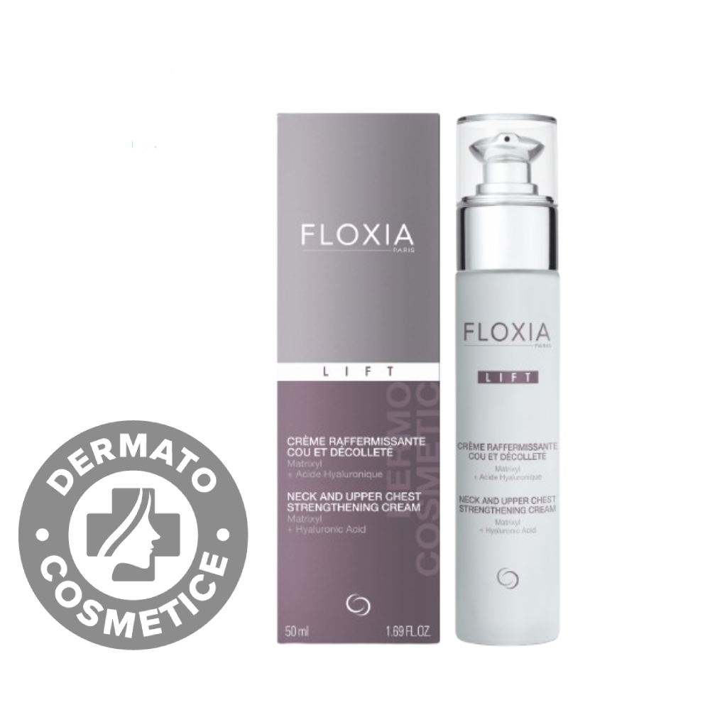 Crema pentru gat si decolteu, 50ml, Floxia
