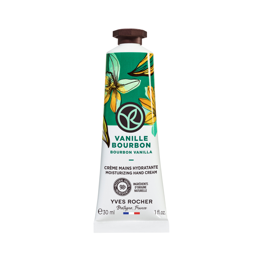 Crema pentru maini cu Vanilie Burbon, 30ml, Yves Rocher