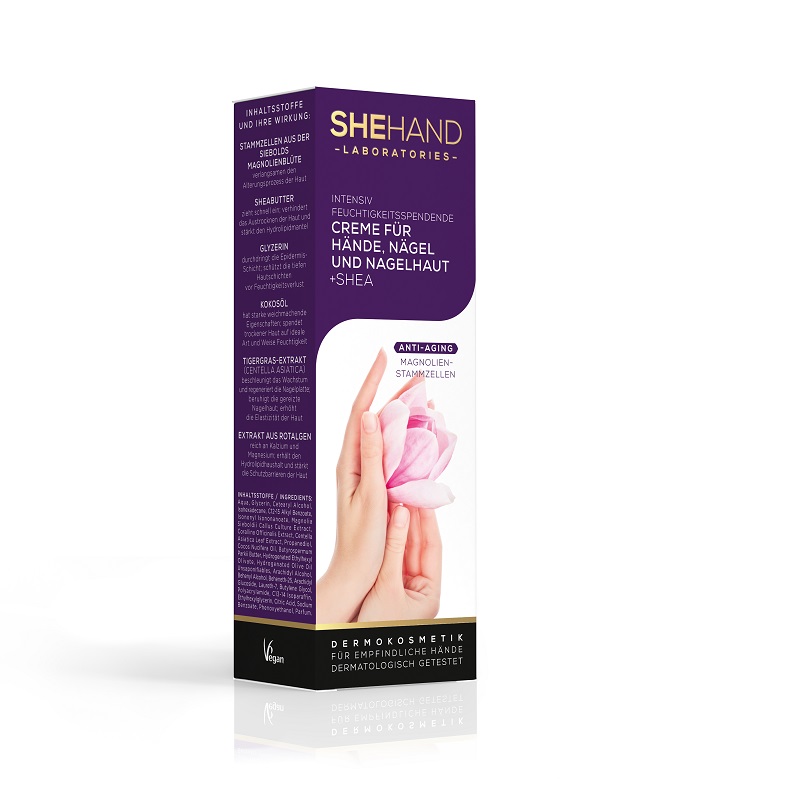 Crema pentru maini, unghii si cuticule SheHand, Bielenda | 50 ml