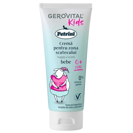 Crema Petrini pentru zona scutecului, 100ml, 7510, Gerovital Kids