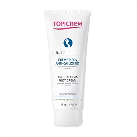 Crema picioare anti-calozitati Topicrem UR-10, NIGY | 75 ml