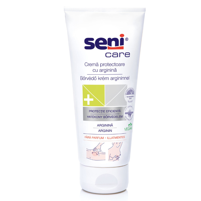 Crema protectoare cu arginina fara parfum SENI CARE, TZMO | 100 ml