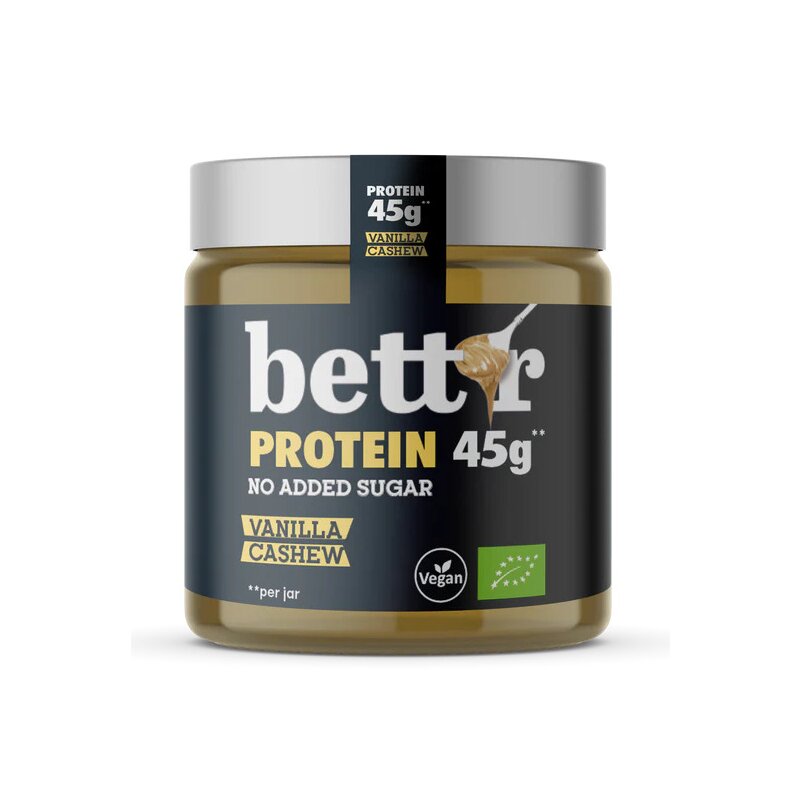 Crema proteica de caju si vanilie bio 250g Bettr