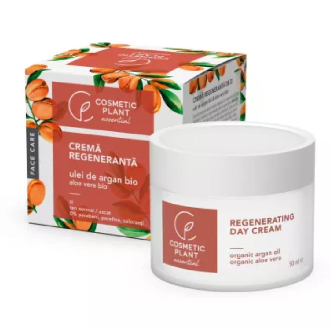 Crema regeneranta de zi Essential, 50 ml, Cosmetic Plant