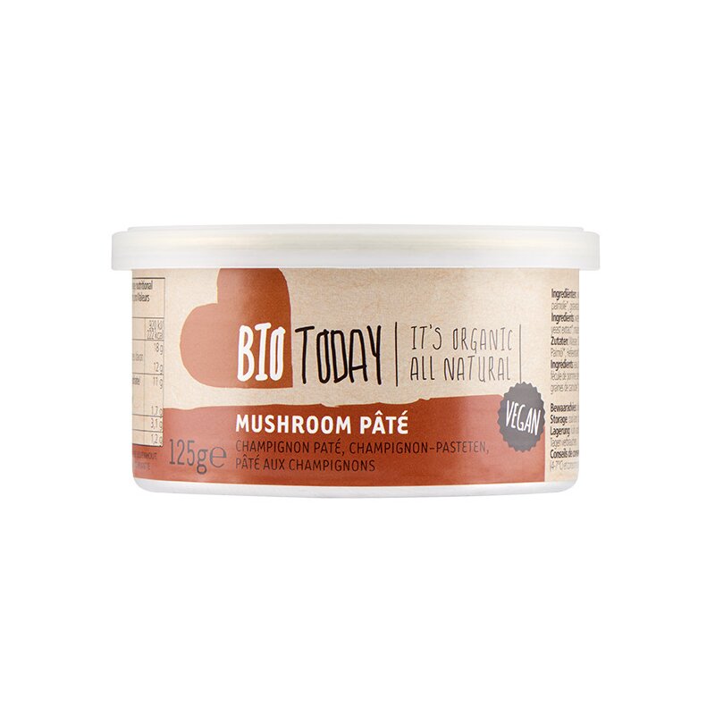 Crema tartinabila cu ciuperci bio 125g Bio Today