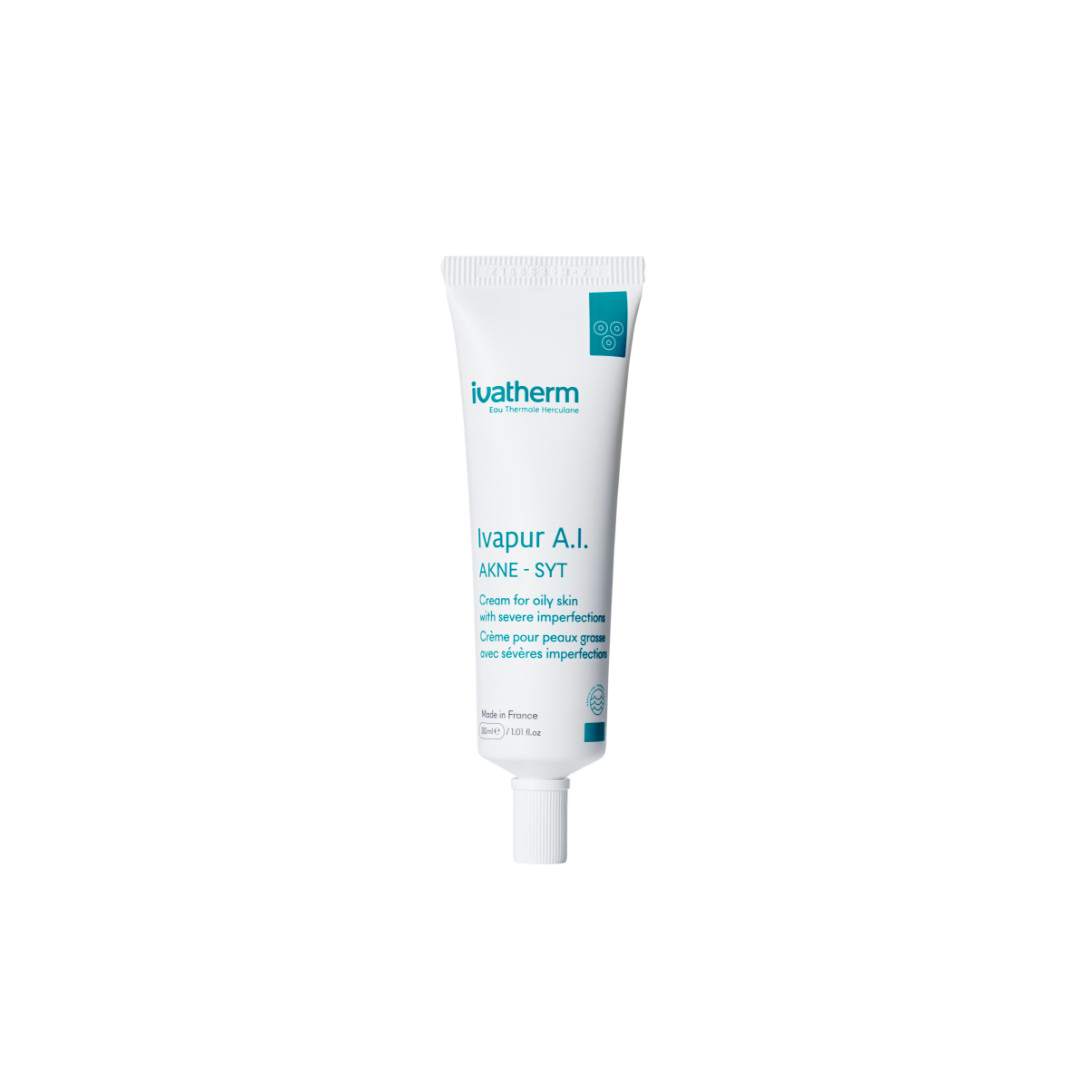 Crema ten cu imperfectiuni Ivapur A.I Akne-Syt, 30ml, Ivatherm