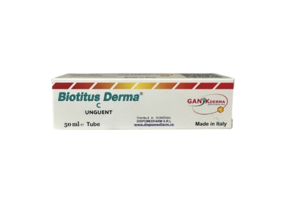 Crema Unguent Biotitus Derma C, 50ml - poza 1