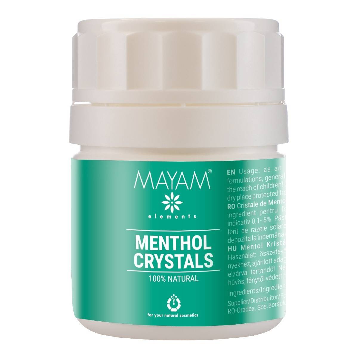 Cristale de Mentol, 25g - Mayam - poza 2