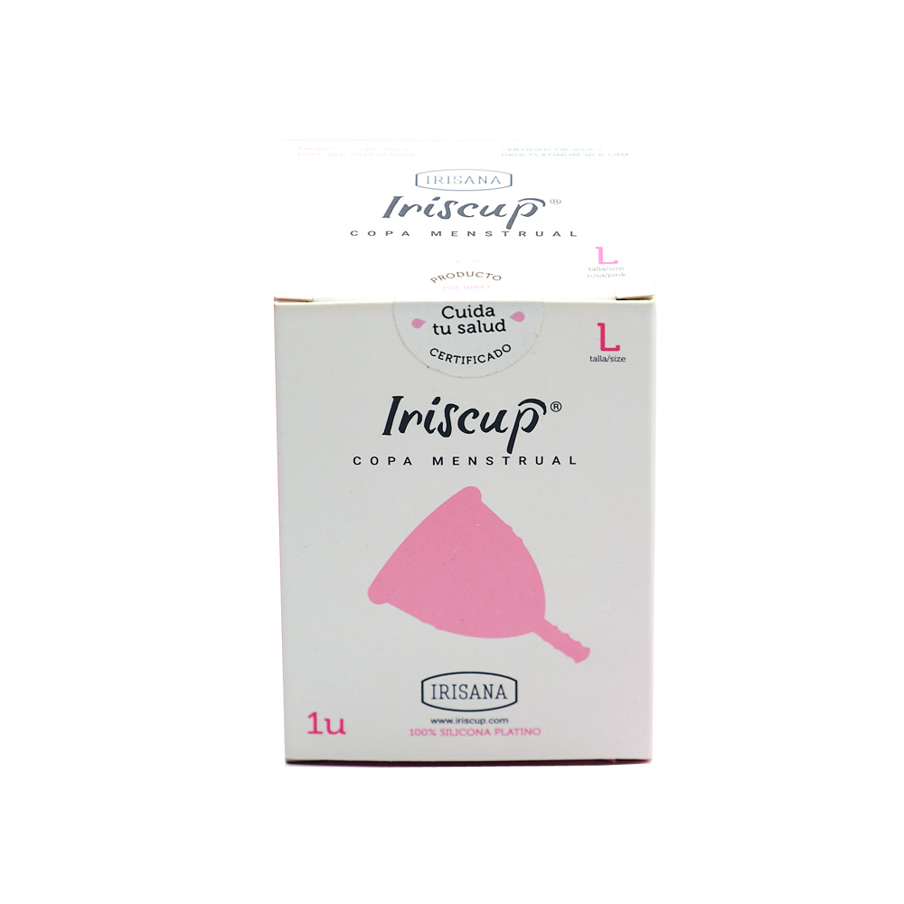 Cupa menstruala Marimea L Roz, 1 bucata, Iriscup