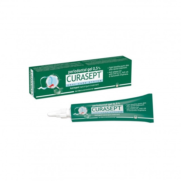 Curasept Gel Cu Clorhexidina 0.5% Paradontal Astringent, 30 Ml