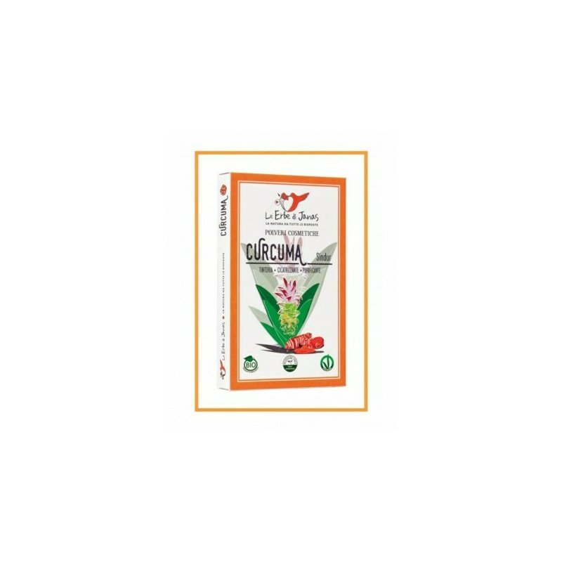 Curcuma Pudra Ayurvedica 100gr, Le Erbe di Janas
