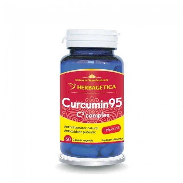 CURCUMIN 95 C3 COMPLEX 60 CAPSULE HERBAGETICA