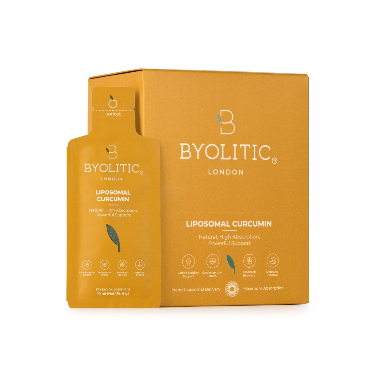 Curcumin Lipozomal 200mg, 30 plicuri, Byolitic