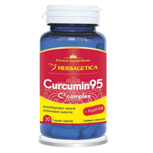 Curcumin95 C3 Complex, Herbagetica | 30 capsule