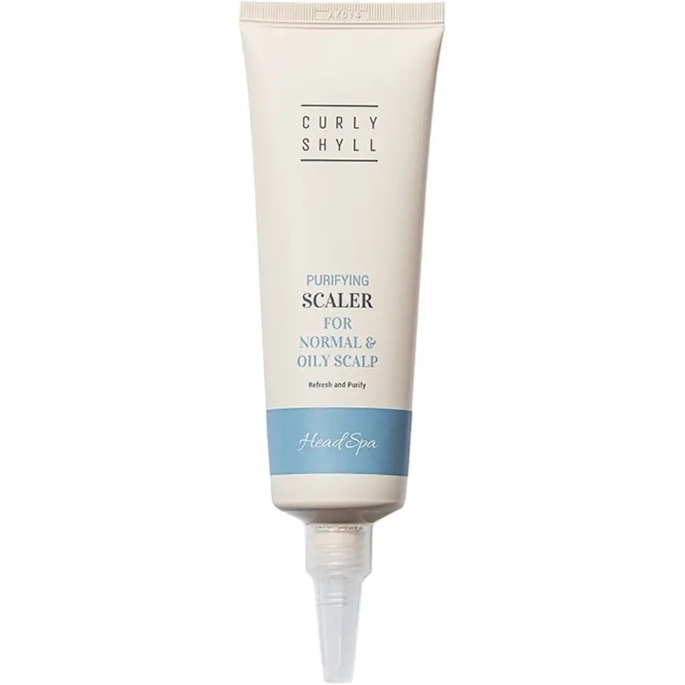 CURLY SHYLL Purifying Scaler – Masca exfolianta pentru scalp gras si normal, 120 g