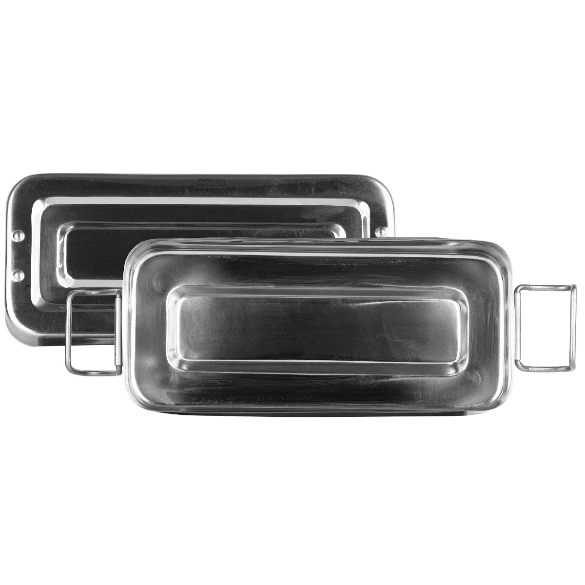 Cutie instrumentar medical inox 18x8x4cm cu manere PRIMA