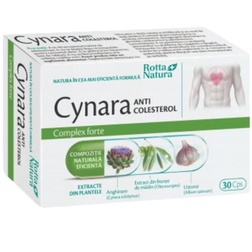Cynara, Complex Forte, Anticolesterol, 30cps, Rotta Natura