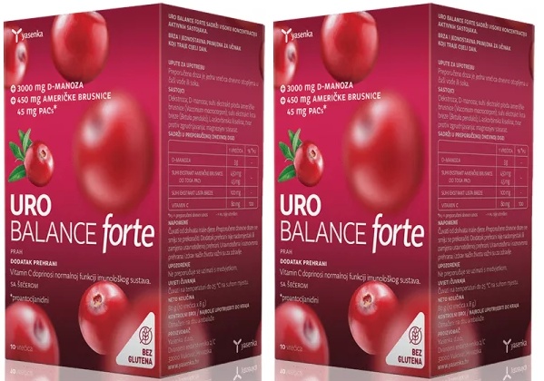 D-Manoza 3000Mg la 10 plicuri, 2 bucati