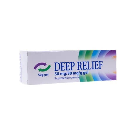 Deep Relief 50mg/30mg, 50g, Mentholatum