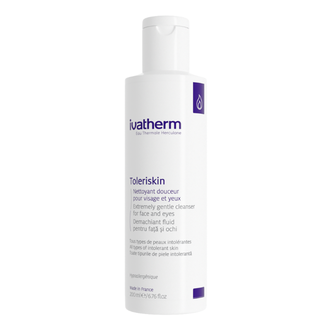 Demachiant fluid pentru fata si ochi Toleriskin, 200ml, Ivatherm