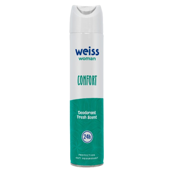 Deodorant antiperspirant femei Weiss Confort, Arom | 200 ml