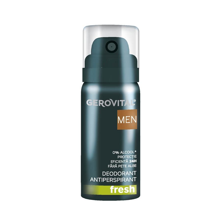 Deodorant antiperspirant Fresh, 40ml, Gerovital Men 3776