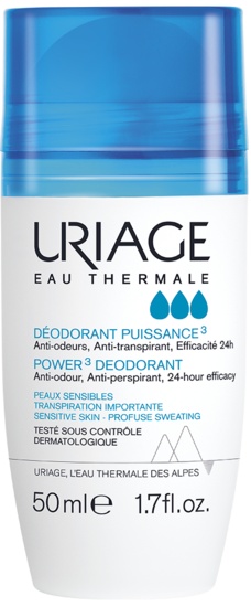 Deodorant antiperspirant Puissance, 50ml, Uriage