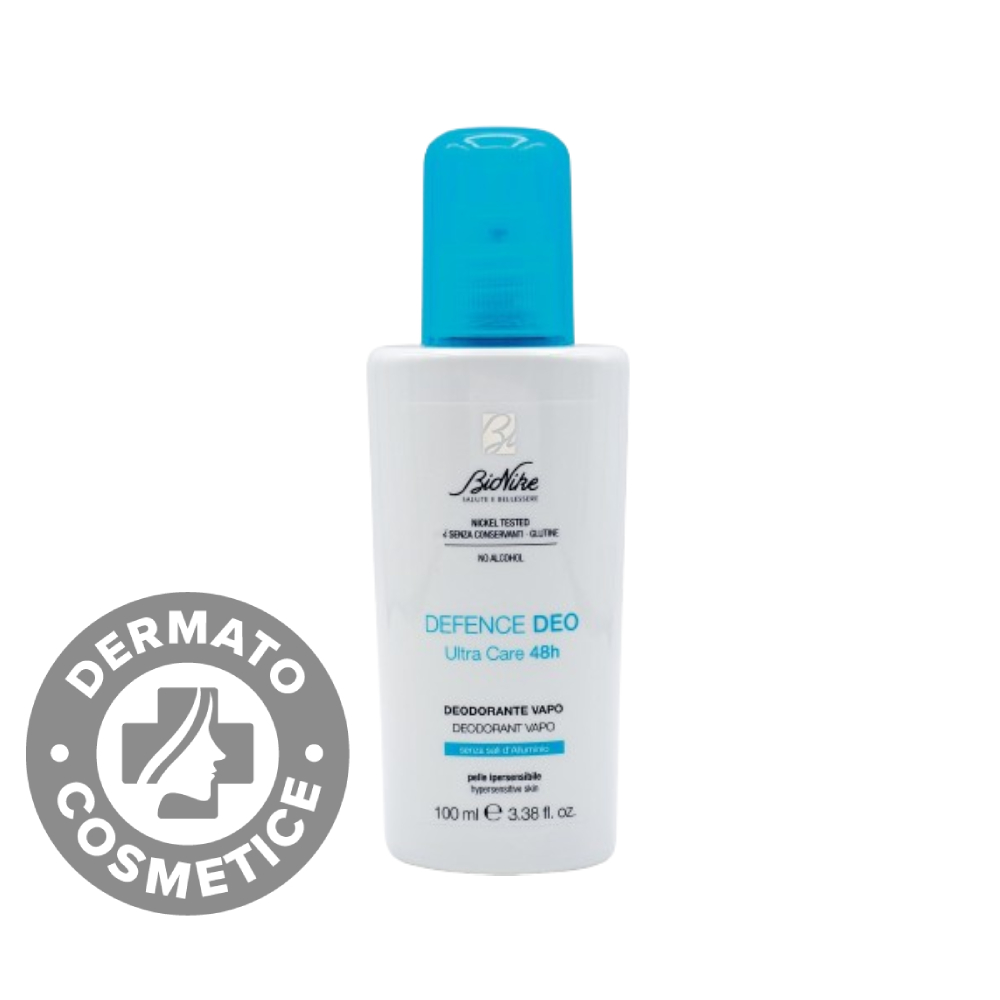 Deodorant fara sare de aluminiu Defence Deo Ultra Care 48h, 100ml, Bionike