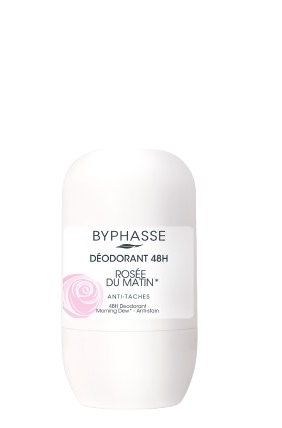 Deodorant roll-on 48h Rosee Du Matin, 50ml, Byphasse
