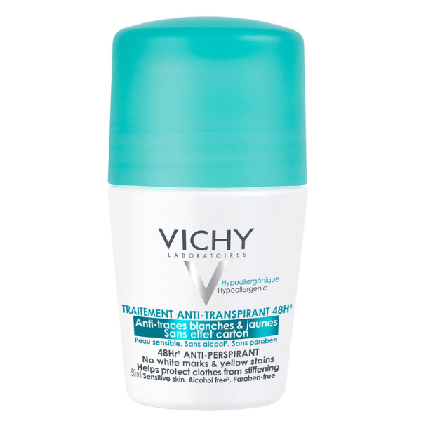 Deodorant roll-on antiperspirant 48 ore cu parfum, Vichy | 50 ml