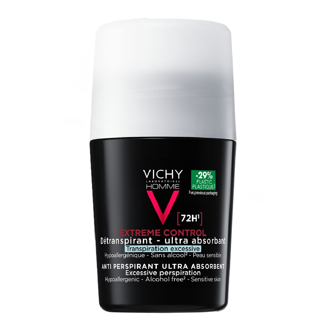 Deodorant roll-on Extreme Control 72h Homme, 50 ml, Vichy