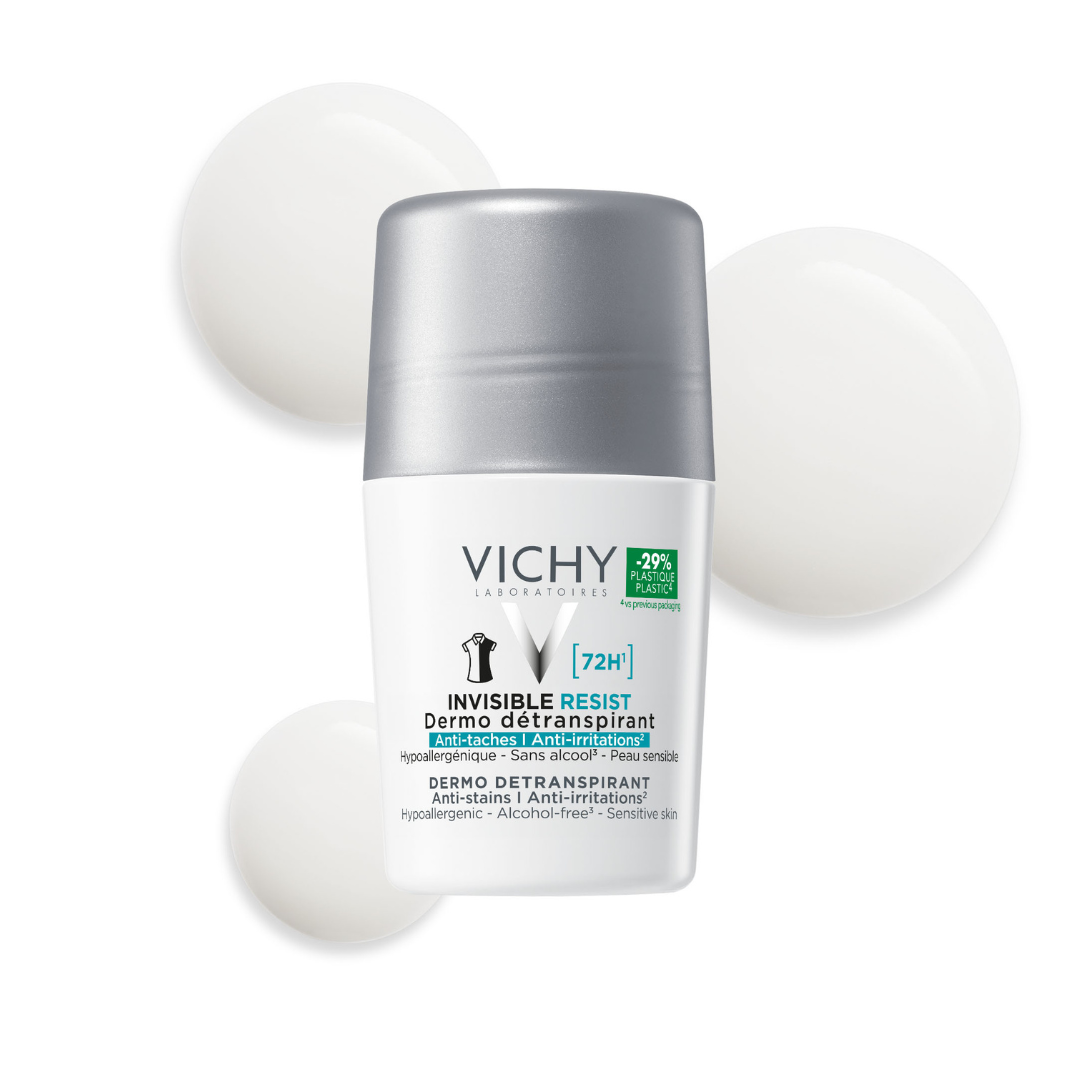 Deodorant Roll-on Invisible Resist 72H, 50 ml, Vichy