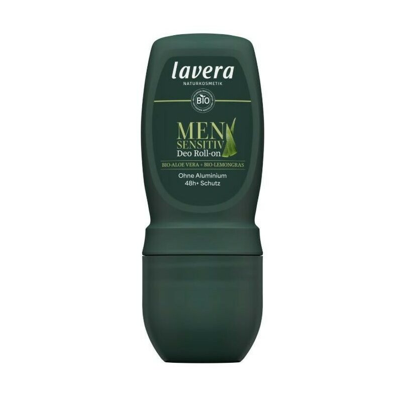 Deodorant Roll-on Men Sensitive cu aloe vera si lemongrass 50ml Lavera