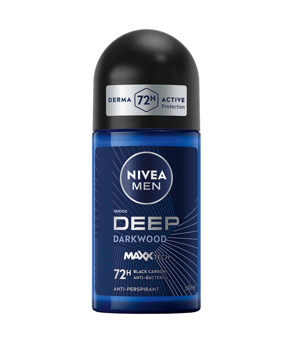 Deodorant roll-on pentru barbati Deep, 50ml, Nivea