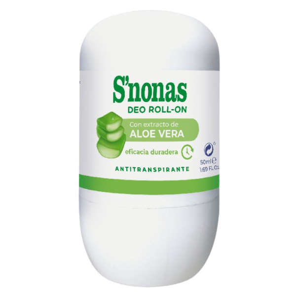 Deodorant roll-on pentru femei S Nonas Aloe Vera, Arom | 50 ml