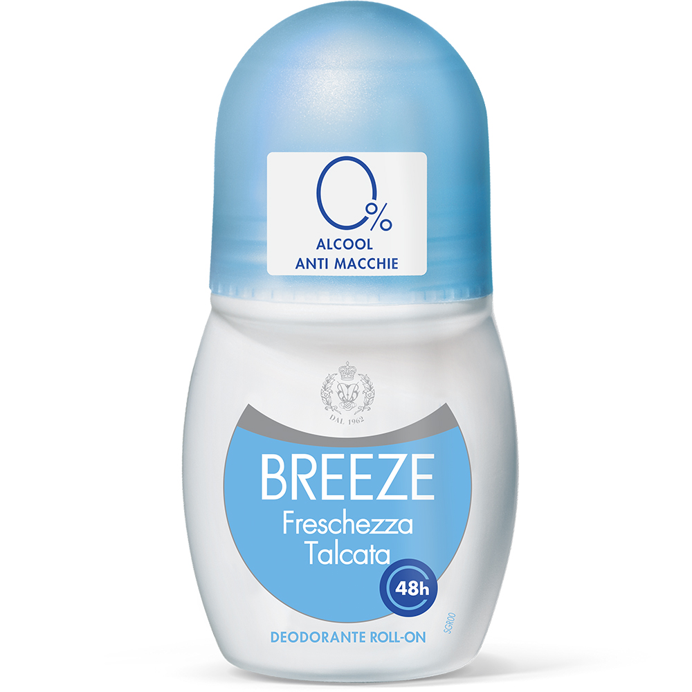 Deodorant rollon Fresh Talc, 50ml, Breeze