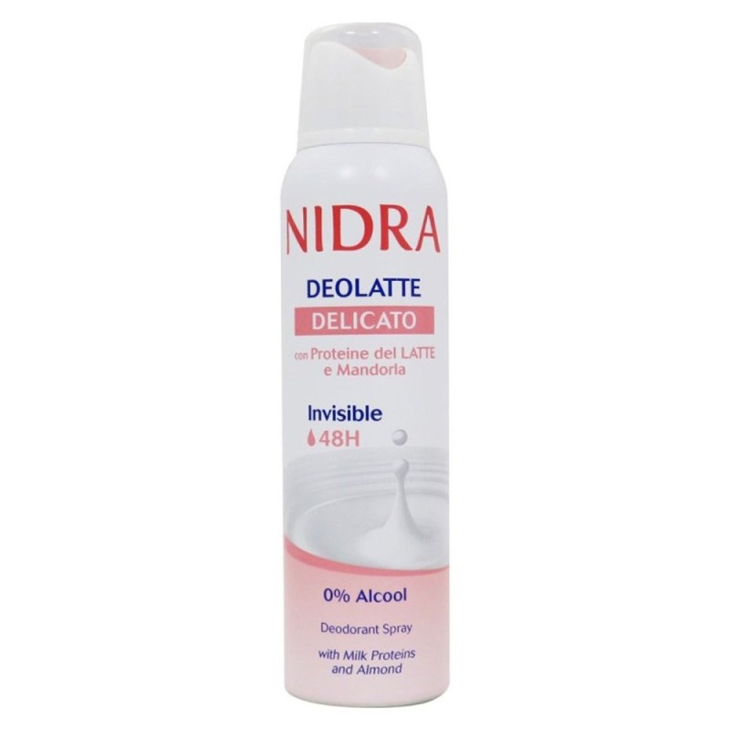 Deodorant spray cu lapte si migdale, 150ml, Nidra