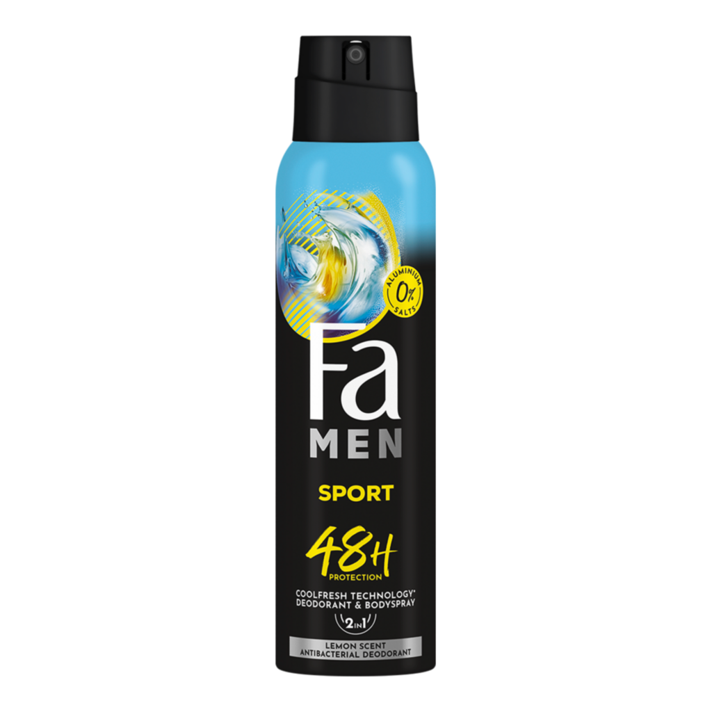 Deodorant spray Men Sport 48h, 150ml, Fa