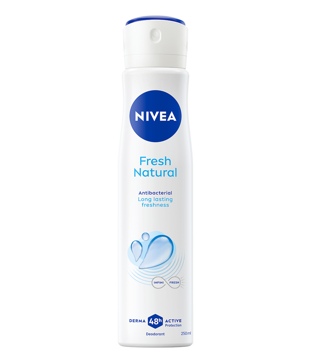 Deodorant spray pentru femei Fresh Natural, 250ml, Nivea