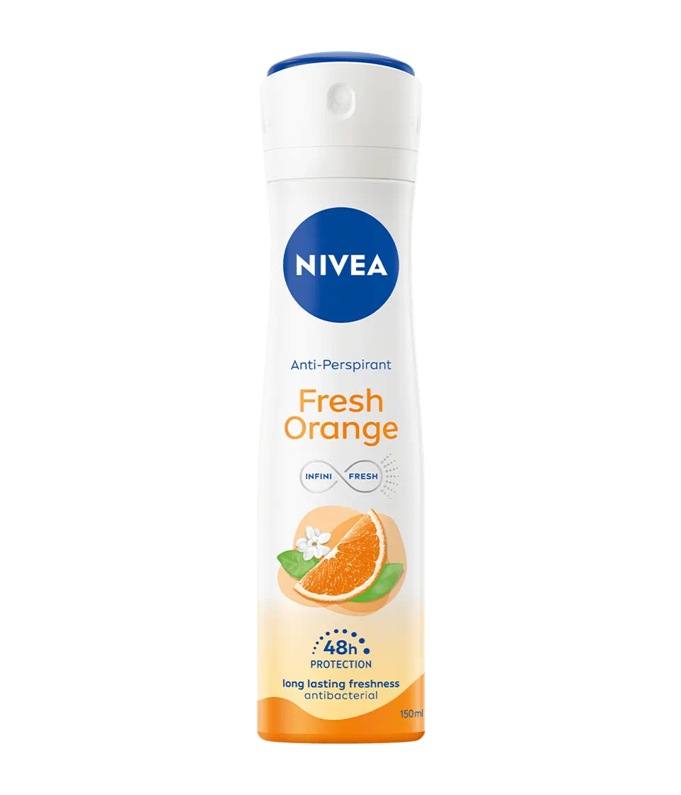 Deodorant spray pentru femei Fresh Orange, 150ml, Nivea