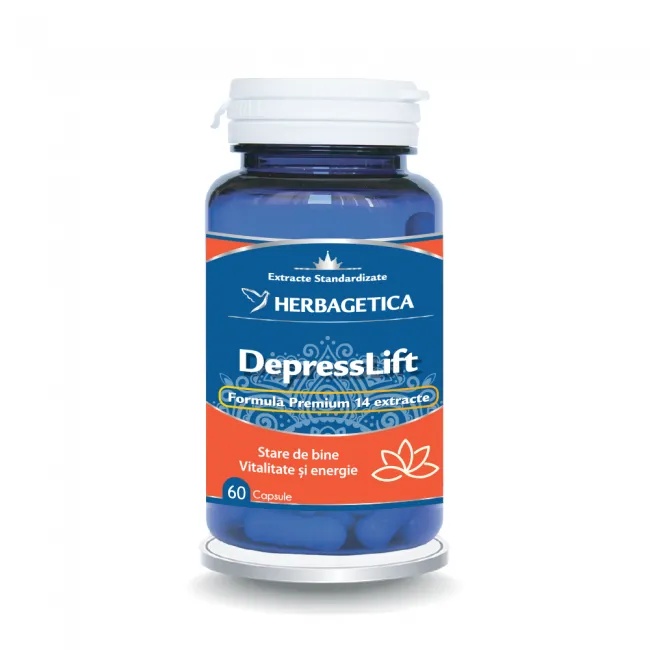 DepressLift, 60 capsule, Herbagetica