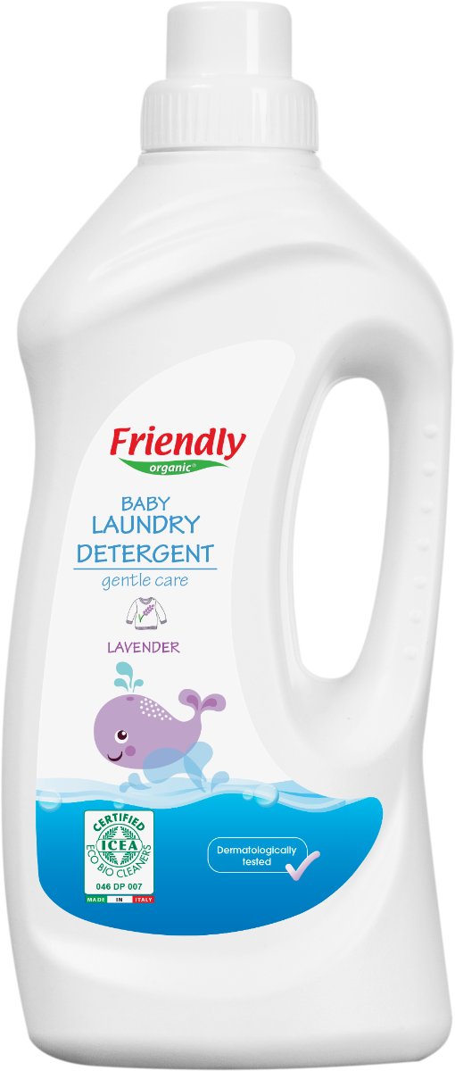 Detergent de rufe cu lavanda, 1000ml, Friendly Organic