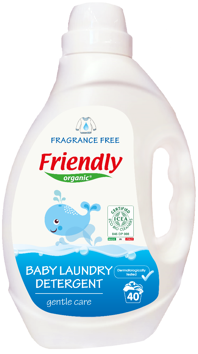 Detergent de rufe fara miros, 2000ml, Friendly Organic