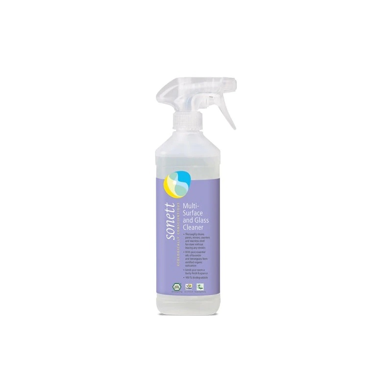 Detergent eco pentru sticla si alte suprafete, 500ml, Sonett