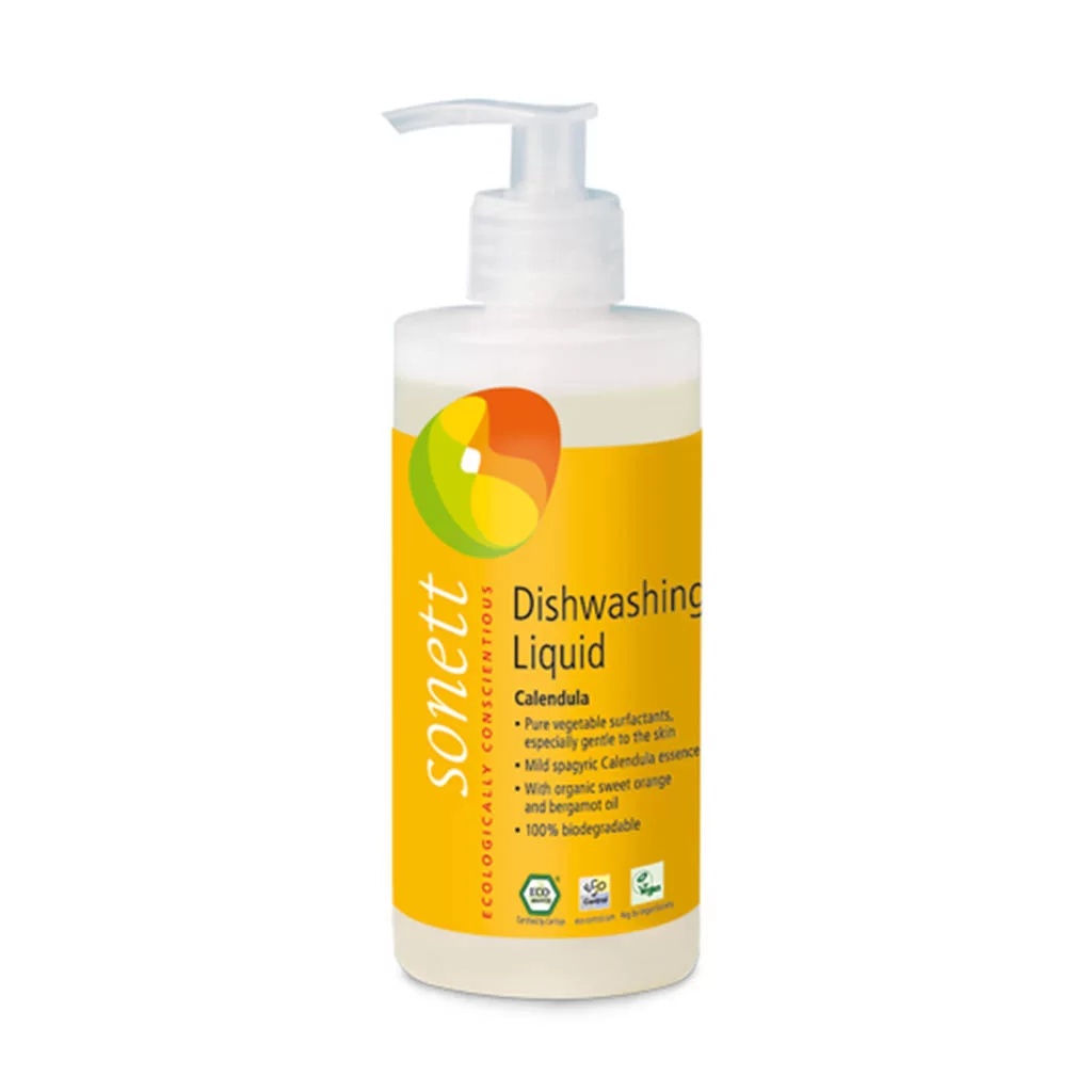 Detergent eco pentru vase cu galbenele, 300ml, Sonett