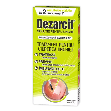 Dezarcit solutie pentru tratament ciuperca unghiei, Zdrovit | 5 ml