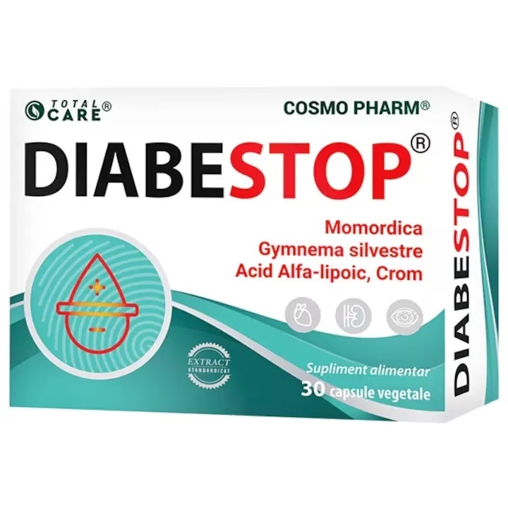Diabestop, 30 capsule, Cosmopharm